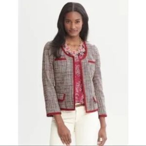 Banana Republic co-ord tweed set jacket suit + Skirt sz 6 Nwot